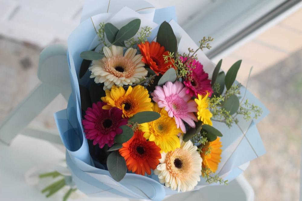 Букет цветов из: Герберы в Зуе