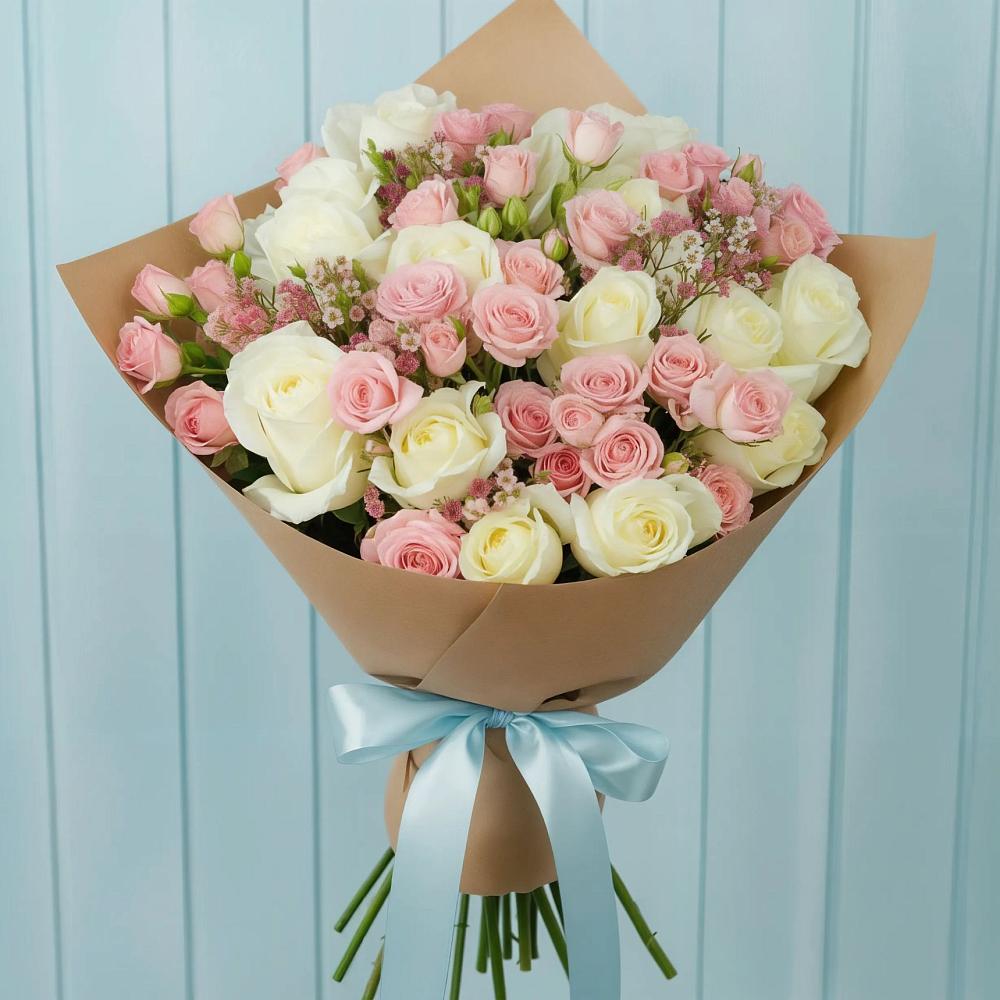 Букет цветов из: Розы в Зуе