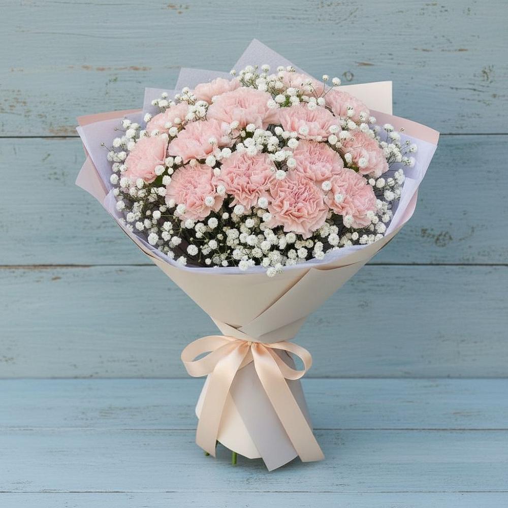 Букет цветов из: Гвоздики в Зуе