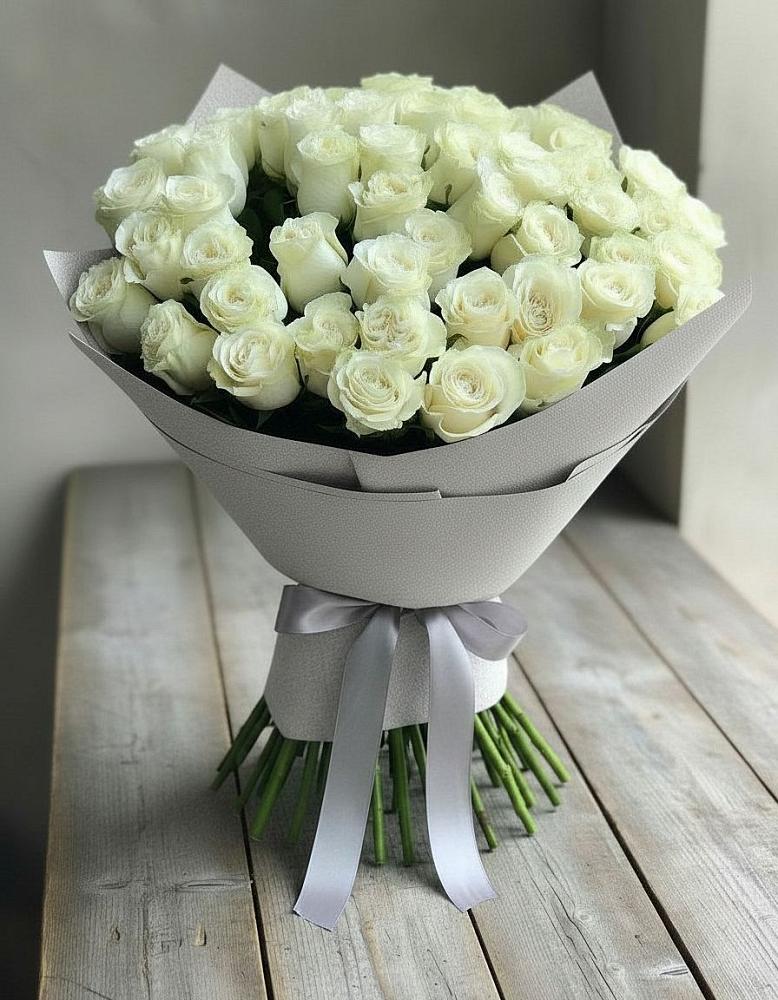 Букет 35 Белых роз в Зуе