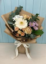 Букет цветов из:  Герберы и Хризантемы #REPLACE_PRED# Зуе