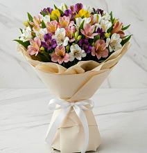 Букет цветов из:  Альстромерии #REPLACE_PRED# Зуе
