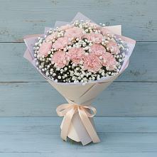 Букет цветов из:  Гвоздики в Зуе