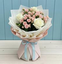 Букет цветов из:  Розы в Зуе