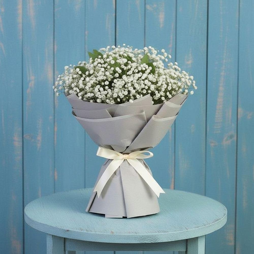 Букет цветов из: Гипсофила в Зуе