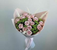 Букет цветов из:  Розы и Хризантемы в Зуе