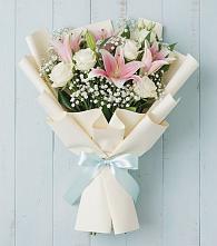 Букет цветов из:  Лилии в Зуе